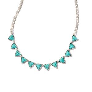 Kendra Scott Robby Vintage Silver Strand Necklace